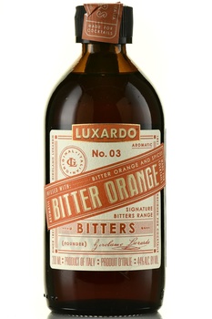 Luxardo Aromatic Bitters Bitter Orange - ликер Люксардо Ароматик Биттерс Горький Апельсин 0.2 л