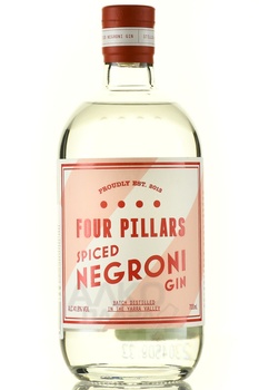 Four Pillars Spiced Negroni Gin - джин Фо Пилларс Спайсед Негрони 0.7 л