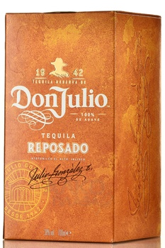 Don Julio Reposado - текила Дон Хулио Репосадо 0.7 л в п/у