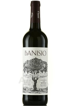 Banisio Tempranillo - вино Банисио Темпранильо 2020 год 0.75 л красное сухое