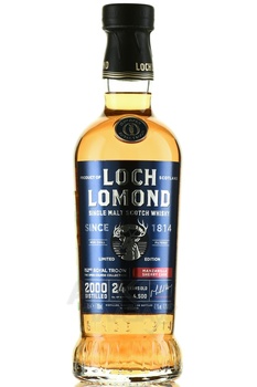 Loch Lomond Limited Edition Open Course Collection 152 Royal Troon Loch Lomond 24 Year Old - виски Лох Ломонд Лимитед Эдишн Опен Корс Коллекшн 152 Роял Трун 24 года 0.7 л в п/у