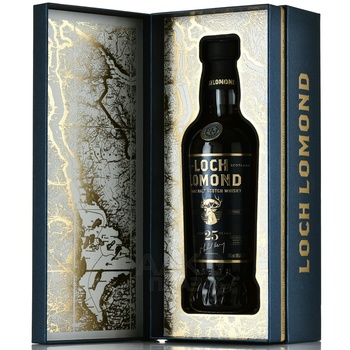 Loch Lomond Single Malt 25 Years Old - виски Лох Ломонд Сингл Молт 25 лет 0.7 л в п/у