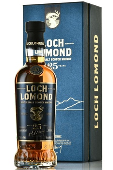 Loch Lomond Single Malt 25 Years Old - виски Лох Ломонд Сингл Молт 25 лет 0.7 л в п/у