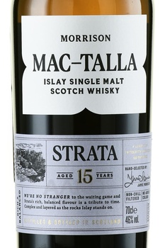 Mac Talla Strata 15 Years - виски Мак Талла Страта 15 лет 0.7 л в п/у