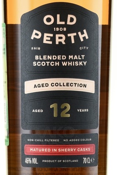 Old Perth 12 Year Old - виски Олд Перф 12 лет 0.7 л в п/у