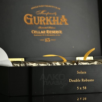 Сигары Gurkha Cellar Reserve Limitada Solara Double Robusto