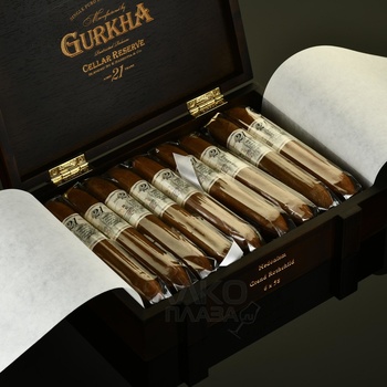 Gurkha Cellar Reserve Aged 21 years Hedonism Grand Rothchild - сигары Гурка Селлар Резерв 21 год Гедонизм Гранд Ротшильд