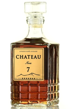 Chateau Nova 7 Years Old - коньяк Шато Нова 7 лет 0.5 л в п/у