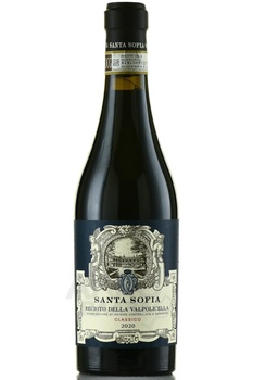 Santa Sofia Recioto della Valpolicella Classico DOCG - вино Санта София Речото делла Вальполичелла Классико ДОКГ 2020 год 0.5 л красное сладкое