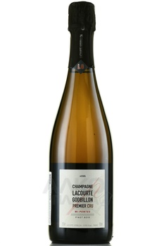 Champagne Lacourte Godbillon Premier Cru Mi-Pentes - шампанское Шампань Лакурт Годбийон Премье Крю Ми-Пант 2017 год 0.75 л белое экстра брют