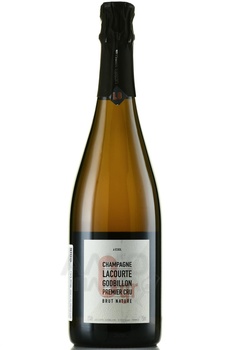 Champagne Lacourte Godbillon Premier Cru Brut Nature - шампанское Шампань Лакурт Годбийон Премье Крю Брют Натюр 2014 год 0.75 л белое экстра брют