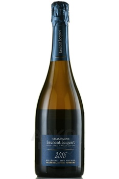 Champagne Laurent Lequart Meunier Millesime - шампанское Шампань Лоран Лекар Менье Миллезим 2018 год 0.75 л белое экстра брют