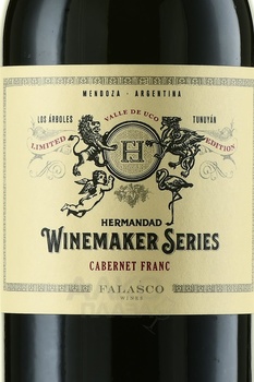 Winemaker Series Cabernet Franc - вино Вайнмейкер Сириес Каберне Фран 2019 год 0.75 л красное сухое