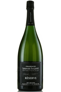 Champagne Laurent Lequart Reserve - шампанское Шампань Лоран Лекар Резерв 2020 год 1.5 л белое брют в п/у