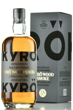 Kyro Wood Smoke - виски зерновой Кюро Вуд Смоук 0.7 л в п/у