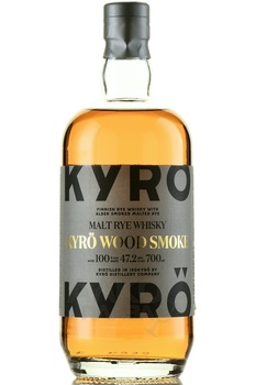 Kyro Wood Smoke - виски зерновой Кюро Вуд Смоук 0.7 л в п/у