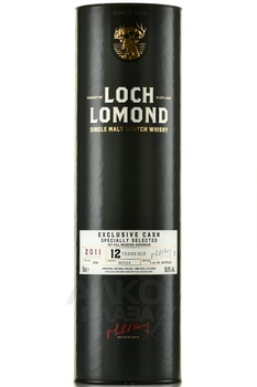 Loch Lomond Exclusive Cask Specially Selected 12 years old - виски Лох Ломонд Эксклюзив Каск Спешиали Селектед 12 лет 0.7 л в тубе