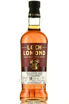 Loch Lomond Exclusive Cask Specially Selected 12 years old - виски Лох Ломонд Эксклюзив Каск Спешиали Селектед 12 лет 0.7 л в тубе