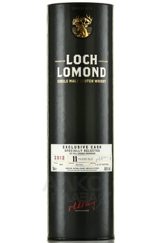 Loch Lomond Exclusive Cask Specially Selected 11 years old - виски Лох Ломонд Эксклюзив Каск Спешиали Селектед 11 лет 0.7 л в тубе