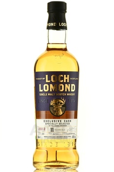 Loch Lomond Exclusive Cask Specially Selected 11 years old - виски Лох Ломонд Эксклюзив Каск Спешиали Селектед 11 лет 0.7 л в тубе