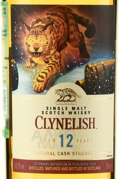 Clynelish 12 Years Old - виски односолодовый Клайнелиш 12 лет 0.7 л в тубе