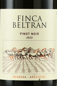 Finca Beltran Pinot Noir - вино Финка Бельтран Пино Нуар 2023 год 0.75 л красное сухое