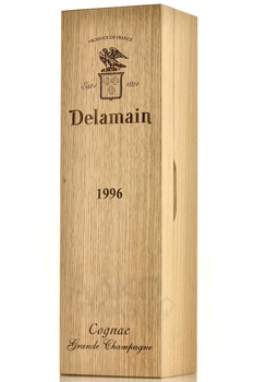 Delamain Cognac Grande Champagne - коньяк Делямэн Коньяк Гранд Шампань 1996 год 0.7 л в д/у