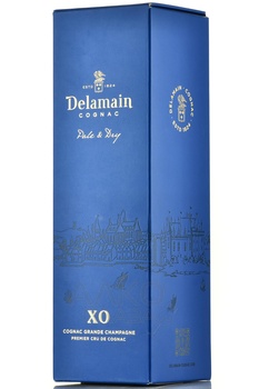 Delamain Grande Champagne Pale & Dry XO - коньяк Делямэн Гранд Шампань Пэйл энд Драй ХО 0.7 л в п/у новый дизайн