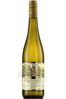 Urziger Wurzgarten Riesling Kabinett Trocken - вино Урцигер Вюрцгартен Рислинг Кабинет трокен 2021 год 0.75 л белое сухое