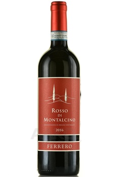 Ferrero Rosso di Montalcino - вино Ферреро Россо ди Монтальчино 2016 год 0.75 л красное сухое