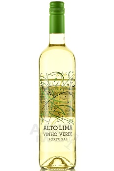 Vinho Verde Alto Lima - вино Винью Верде Альту Лима 2023 год 0.75 л белое полусухое