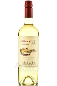 Aresti Cabina’56 Reserva Sauvignon Blanc - вино Арести Кабина’56 Резерва Совиньон Блан 2023 год 0.75 л белое сухое