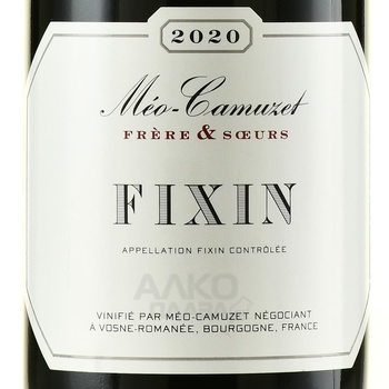 Domaine Meo-Camuzet Fixin AOC - вино Домен Мео-Камюзе Фисен 0.75 л красное сухое