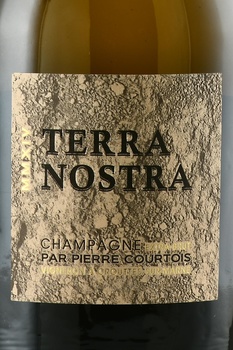 Pierre Сourtois Terra Nostra Champagne - шампанское Шампань Пьер Куртуа Терра Ностра 2014 год 0.75 л белое экстра брют