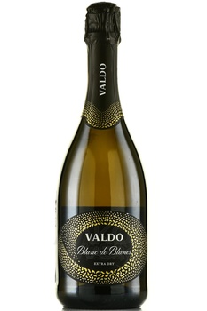 Valdo Oro Blanc de Blancs Extra Dry - вино игристое Вальдо Оро Блан де Блан Экстра Драй 2021 год 0.75 л белое сухое в п/у