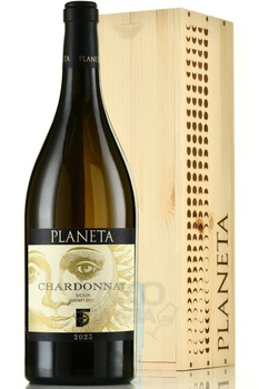 Planeta Chardonnay - вино Планета Шардоне 2023 год 1.5 л белое сухое в д/у