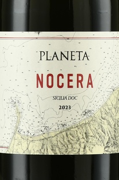 Planeta Nocera Sicilia DOC - вино Планета Ночера ДОК 2023 год 0.75 л красное сухое