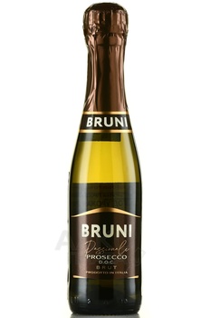 Bruni Prosecco - вино игристое Бруни Просекко 0.2 л белое брют