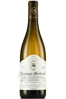 Chassagne Montrachet Premier Cru Domaine Bachelet-Ramonet Pere et Fils La Grande Montagne - вино Шассань-Монраше Премье Крю Домен Башле-Рамоне Пэр э Фис Ля Гранд Монтань 2020 год 0.75 л белое сухое