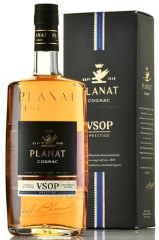 Planat VSOP Prestige gift box - коньяк Плана ВСОП Престиж 0.7 л в п/у