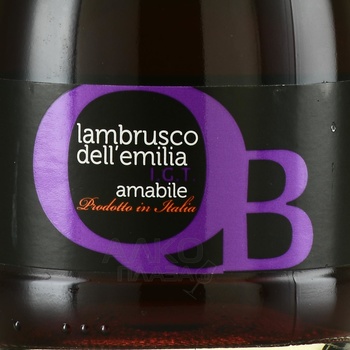 Quanto Basta Lambrusco dell’Emilia - вино игристое Кванто Баста Ламбруско дель Эмилия 0.2 л красное полусладкое