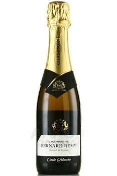 Champagne Bernard Remy Carte Blanche - шампанское Шампань Бернар Реми Карт Бланш 2020 год 0.375 л белое брют