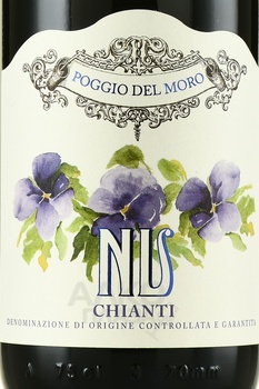 Nu Chianti - вино Кьянти Ню 2021 год 0.75 л красное сухое