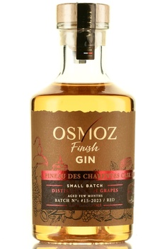 Gin Osmoz Pineau des Charentes Cask Finish - джин Осмос Пино де Шарант Каск Финиш 0.5 л