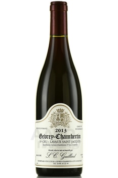 Gevrey-Chambertin Premier Cru Guillard Lavaux St Jacques - вино Жеврэ-Шамбертен Премье Крю Гийяр Лаво-Сен-Жак 2013 год 0.75 л красное сухое