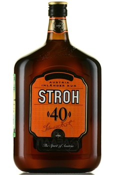 Stroh 40 - ром Штро 40 1 л