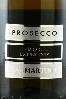 San Martino Prosecco DOC - вино игристое Просекко Санмартино ДОК 0.75 л белое брют