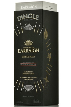 Dingle Conocht An Earraigh Single Malt 7 Years Old - виски Конокт Ан Ариг Сингл Молт 7 лет 0.7 л в п/у