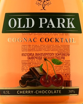 Old Park Cherry Chocolate - коктейль Олд Парк Вишня Шоколад 0.5 л