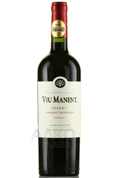 Viu Manent Cabernet Sauvignon Estate Collection Reserva - вино Вью Манент Эстейт Коллекшн Резерва Каберне Совиньон 2022 год 0.75 л красное сухое